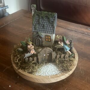 Fairy Garden House Decor with Figurines